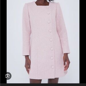 Tuckernuck Pink Tweed Dress